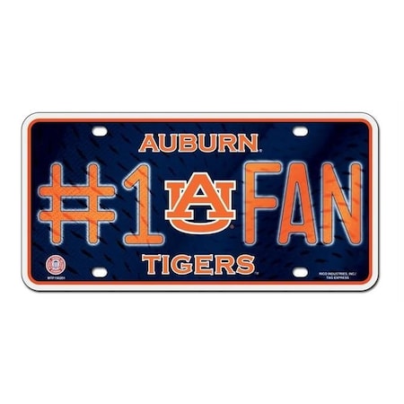 Caseys Auburn Tigers License Plate No 1 Fan Special Order 9474630288
